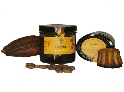 Chaloin Chocolats - Canelés Armagnac Chocolat 24 pots