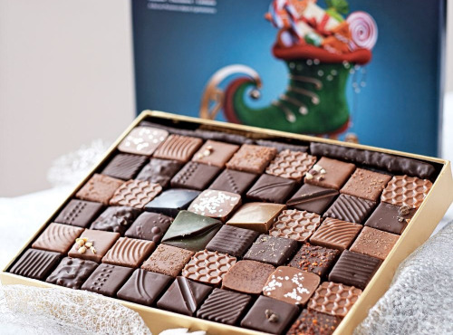Philippe Segond MOF Pâtissier-Confiseur - Coffret Cadeau Grand Assortiment de chocolats 420g