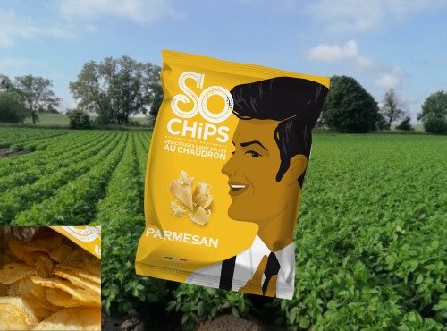 SO CHiPS - Chips au Parmesan AOP 10x125g