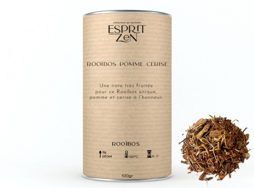 Esprit Zen - Rooïbos "Pomme Cerise" - Boite 100g