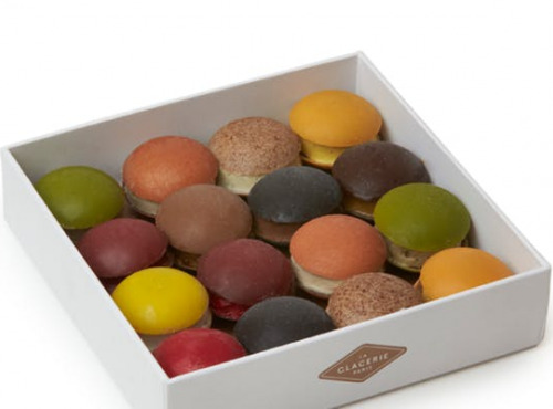 La Glacerie par David Wesmaël - Meilleur Ouvrier de France - Coffret De 16 Bonbons Chocolat Glacés