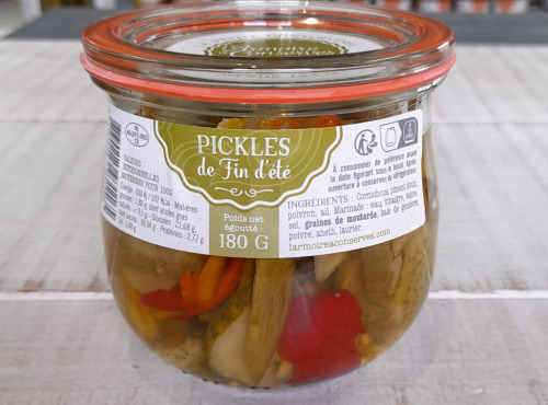 L'Armoire à Conserves - Conserves de Pickles de gros Cornichons 180g