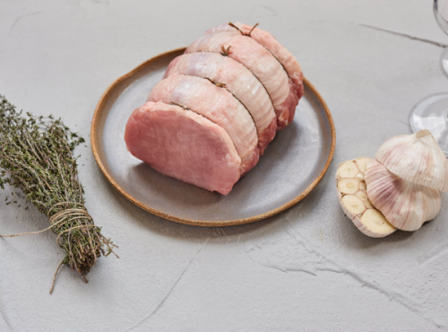 BEAUGRAIN, les viandes bien élevées - Rôti de Porc Bio d'Auvergne