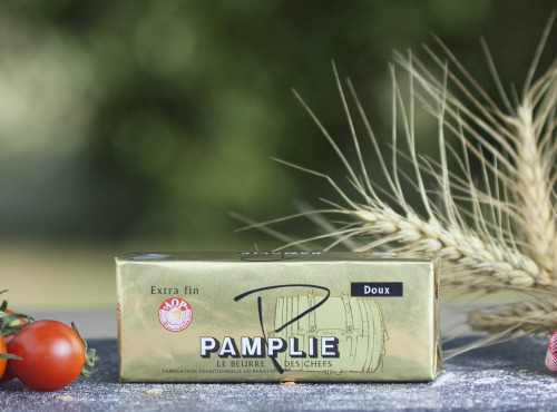 Laiterie de Pamplie - Beurre Pasteurisé Doux AOP Charentes-Poitou - 250g