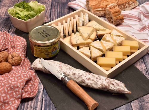 Fromage Gourmet - Kit Apéro - Fromages & Charcuteries - 10 personnes