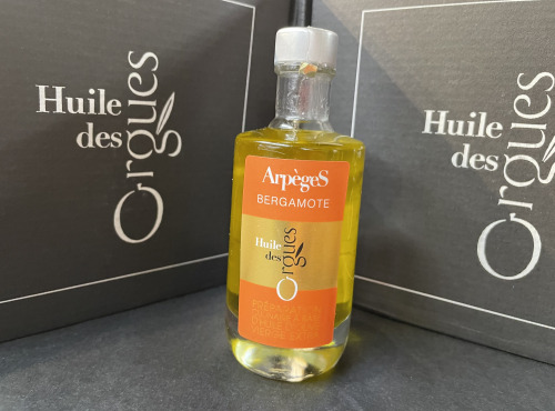 Huile des Orgues - Huile d’olive parfumée à la bergamote - 100 ml