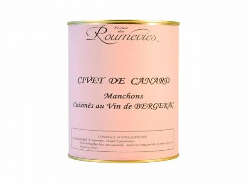 La Ferme des Roumevies - Civet de canard au vin de Bergerac 1130g
