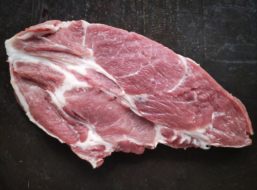 Elevage " Le Meilleur Cochon Du Monde" - Porc Plein Air et Terroir Jurassien - [Précommande] Tranches échine de porc Duroc - 450g