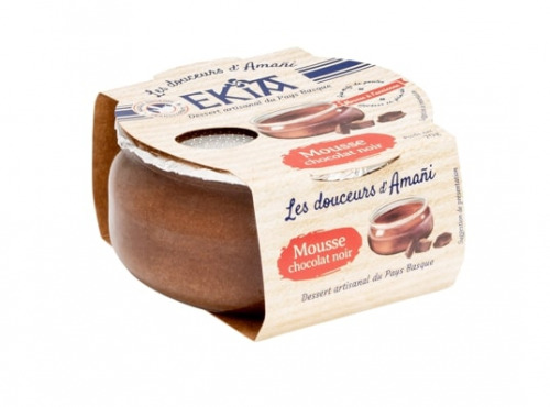 Bastidarra - Ekia - Mousse au chocolat noir X4 pots