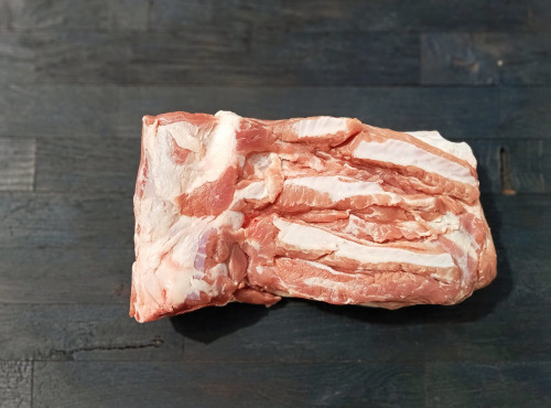 Elevage " Le Meilleur Cochon Du Monde" - Porc Plein Air et Terroir Jurassien - Poitrine morceau - Porc Plein Air AB
