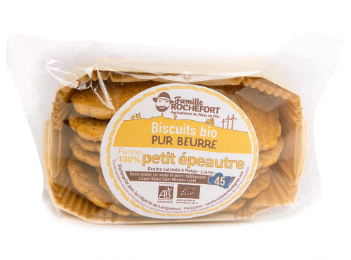 Famille Rochefort - Biscuits bio farine 100% petit épeautre 150g