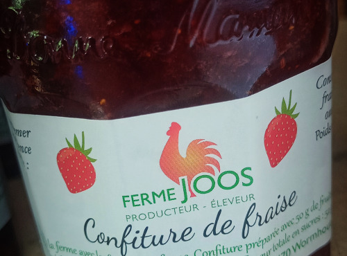 Ferme Joos - Confiture de fraise - 370 gr