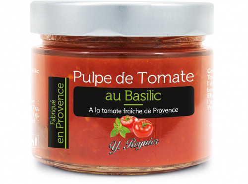 Conserves Guintrand - Pulpe De Tomate De Provence Au Basilic Yr - Bocal 314ml X 12
