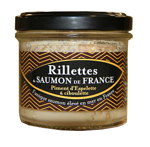 Saumon de France - Z - Rillettes De Saumon De France Piment D'espelette & Ciboulette
