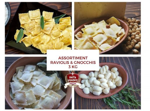 PASTA PIEMONTE - Assortiment De Raviolis et Gnocchi Pasta Piemonte - 3kg