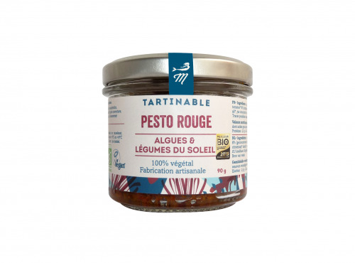 Marinoë - Tartinable Pesto Rouge : Algues & Légumes du soleil