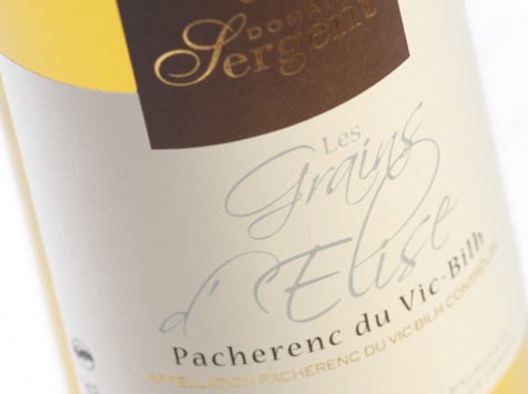 Domaine Sergent - Pacherenc du Vic Bilh ''Les Grains d'Elise'' 2023 - Lot de 6 bouteilles