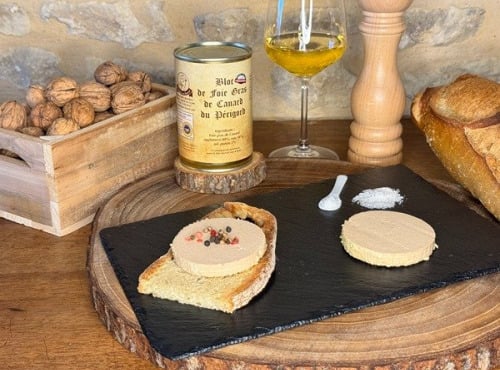 Domaine de Favard - Lot de 2 - Bloc de Foie gras de Canard du Périgord 400g
