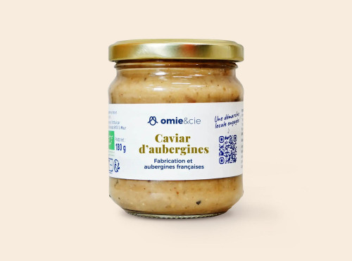 Omie - Caviar d'aubergines - 180 g
