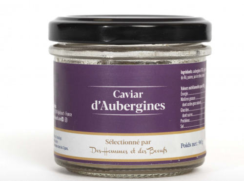 Des Hommes et des Boeufs - Caviar d'Aubergines - 90 g