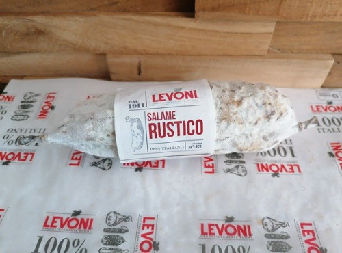 Saveurs Italiennes - Saucisson Rustico au poivre blanc - 230G