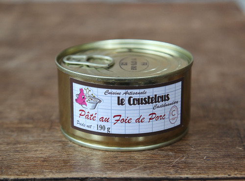 Le Coustelous - Pâté foie de porc - 190g