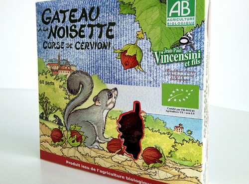 Jean-Paul Vincensini et Fils - Gateau à La Noisette Bio
