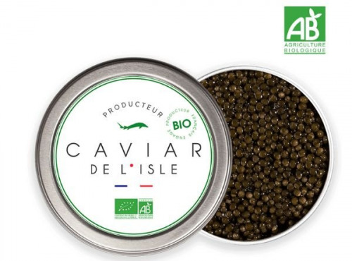 Caviar de l'Isle - Caviar Baeri Bio Français 100g - Caviar de l'Isle