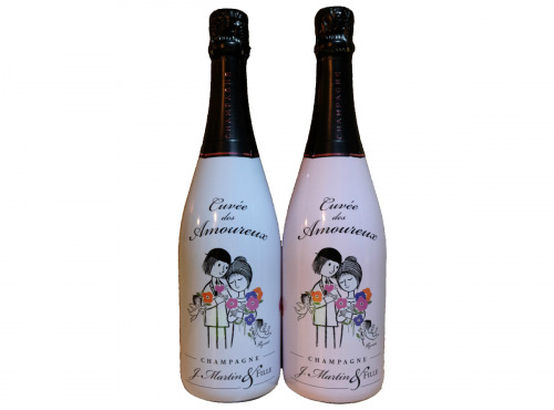 Champagne J. Martin et Fille - Cuvée des Amoureux de Peynet - 2x75cl