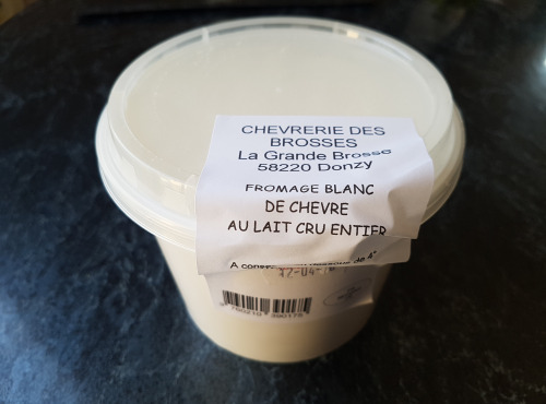 Les Délices de la Chèvrerie - Fromage Blanc de chèvre
