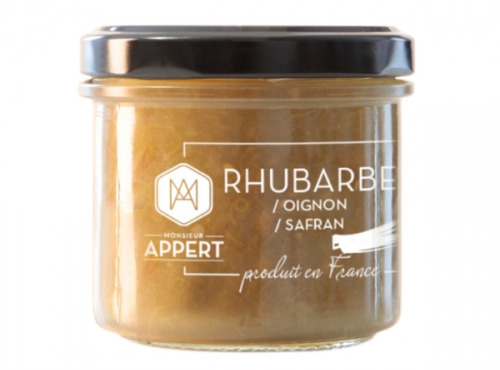 Monsieur Appert - Chutney Rhubarbe/oignon/safran