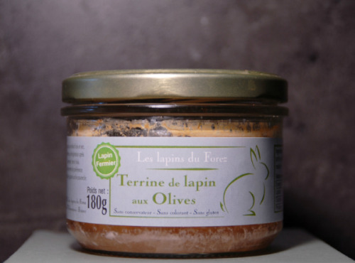 Fromage Gourmet - Terrine De Lapin Aux Olives Vertes