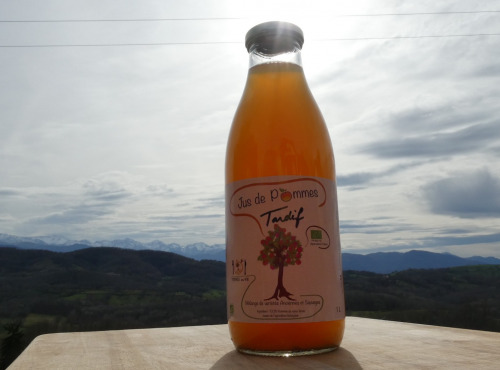 Terres EnVie - Jus De Pommes Bio « Récolte Tardive » Variétés Anciennes - 1 bouteille d'un litre