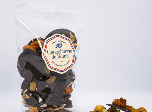 Biscuiterie de Reims - Mendiants Chocolat Noir