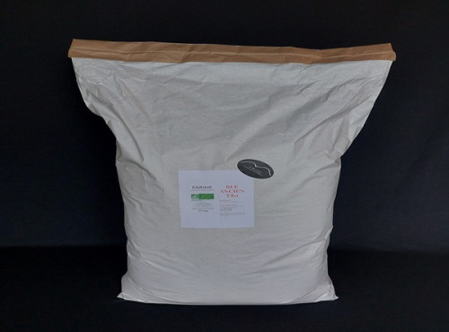 Ferme Le Bouchet - Farine de Seigle Bio Semie complète T80 - 25kg