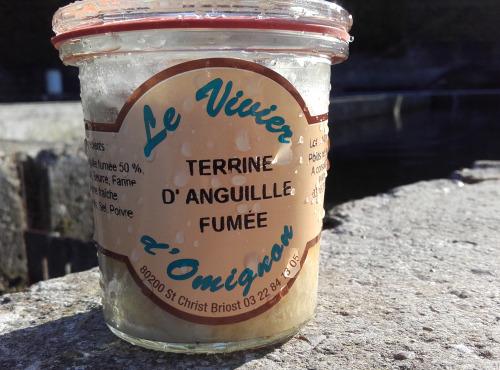 Le Vivier d'Omignon - Lot de 3 terrines d'anguille fumée sauvage