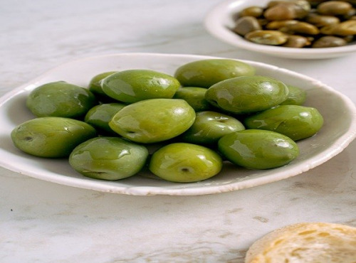 Mamy Suzanne Occitanie - Olives vertes Pitcholine pour l'apéritif - bocal pasteurisé 160 g