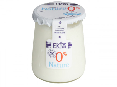 Bastidarra - Ekia - Yaourt 0% Nature - 4 Pots
