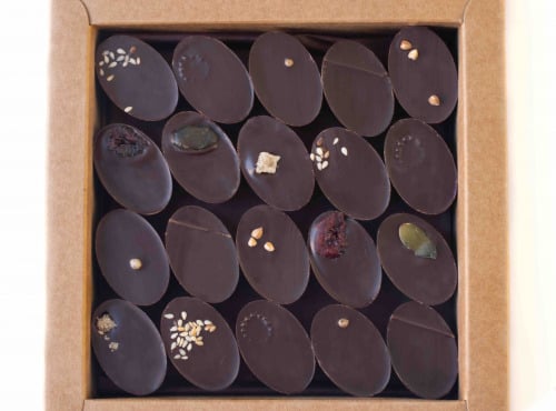 Mon jardin chocolaté - Boîte de 20 Chocolats Bio
