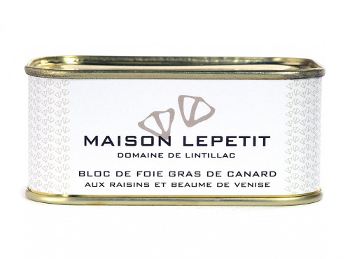 Maison Lepetit - Bloc De Foie Gras Aux Raisins Et Beaumes De Venise