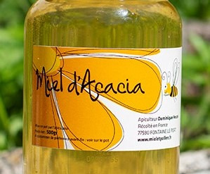 Miel et Pollen - Miel d'acacia 250g