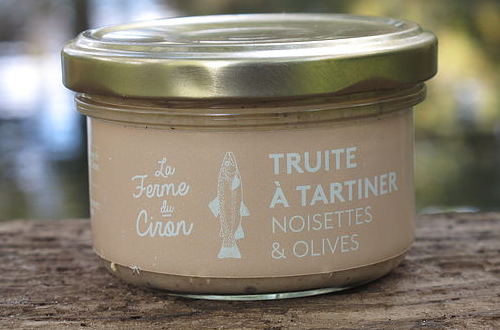 Pisciculture du Ciron - Truite À Tartiner Noisettes & Olives