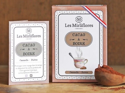Les Mirliflores - Cacao à boire cannelle poivre