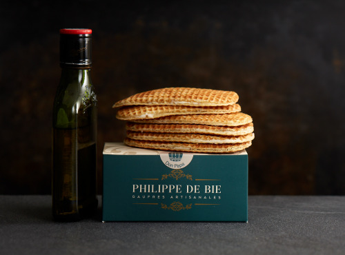 Gaufres Artisanales de Philippe de Bie - Gaufre Rhum-raisins (don Papa) - Boîte De 6