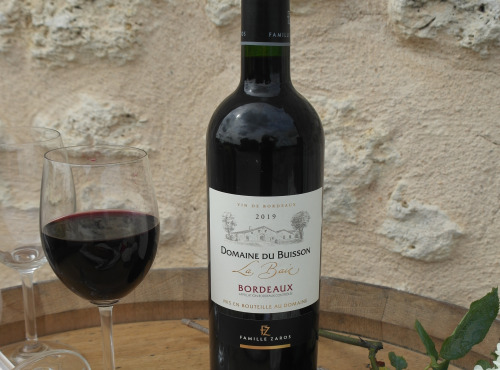 Domaine du Buisson - Vin rouge AOP Bordeaux - 2019 - 75cl