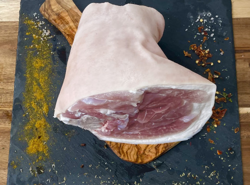 Boucherie Lefeuvre - Jarret de porc salé Duroc d'olives