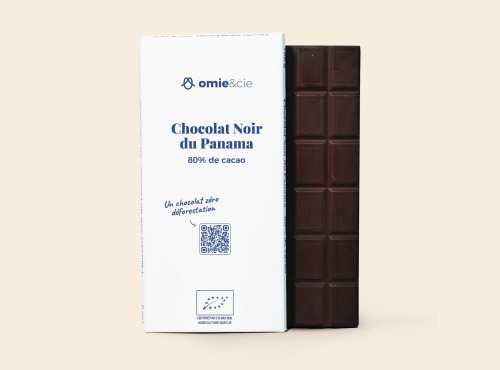 Omie - Chocolat noir du Panama 80% - 100 g