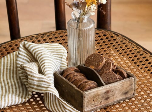 Les Mirliflores - Biscuits cannelle éclats d'amandes - Biscuits de la joie 160g