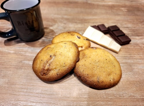 Les Gourmandises de Luline - Cookies DOUBLE chocolat (SANS GLUTEN) x6