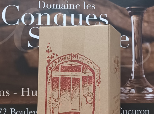 Domaine Les Conques Soulière - Fontaine à vin Rouge / BIB IGP Méditerranée 5L